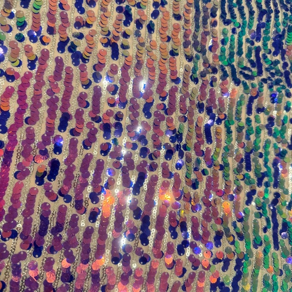 Zara Limited Edition 2019 Multicolored Sequin Mini Dress Size XS - NWT - Picture 9 of 16